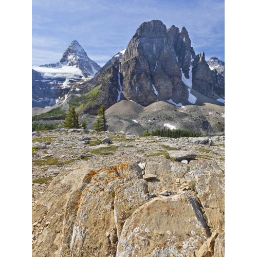 Canada, BC, Mt Assiniboine and Wedgwood Peak